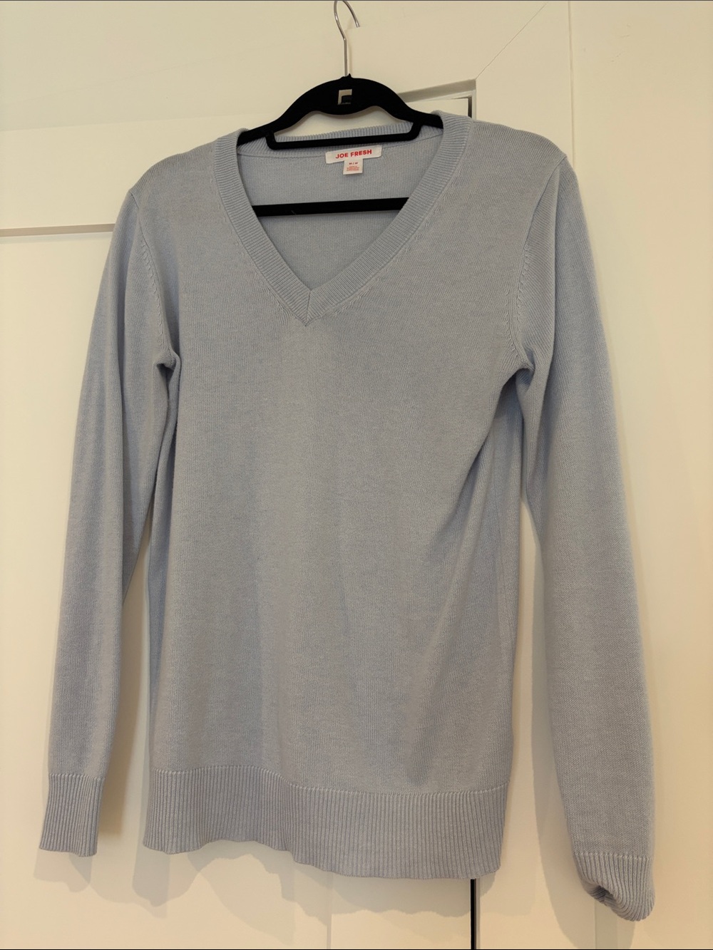 Joe Fresh Powder Blue V-Neck Sweater